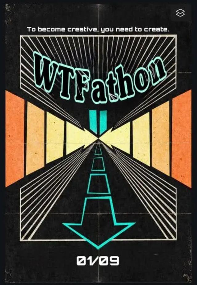 WTFathon Poster